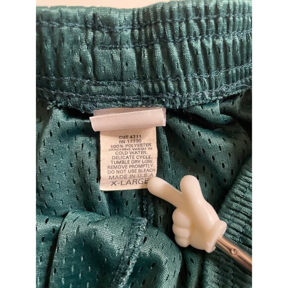 Vintage Pro Spirit Mens Size XL Green Athletic Shorts Drawstring Elastic Waist - Picture 5 of 5